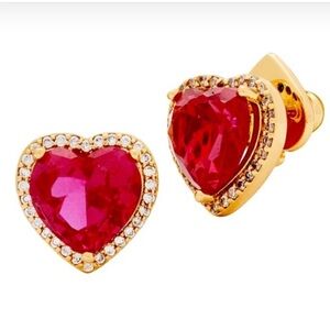 Kate Spade ♠️ My Love Pavé Heart Studs